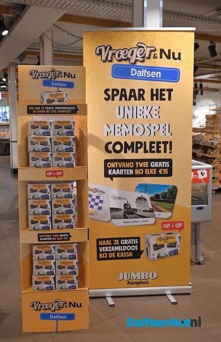 Nieuwe spaaractie Jumbo Kamphuis, Dalfsen Vroeger&Nu - Foto: Johan Bokma