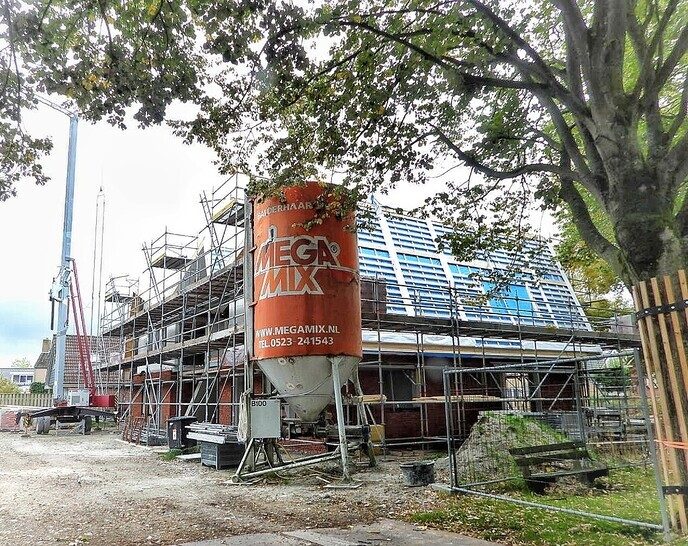 Hoogste punt voor nieuwe appartementen - Foto: Femmie Smink