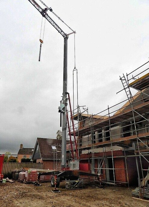 Hoogste punt voor nieuwe appartementen - Foto: Femmie Smink