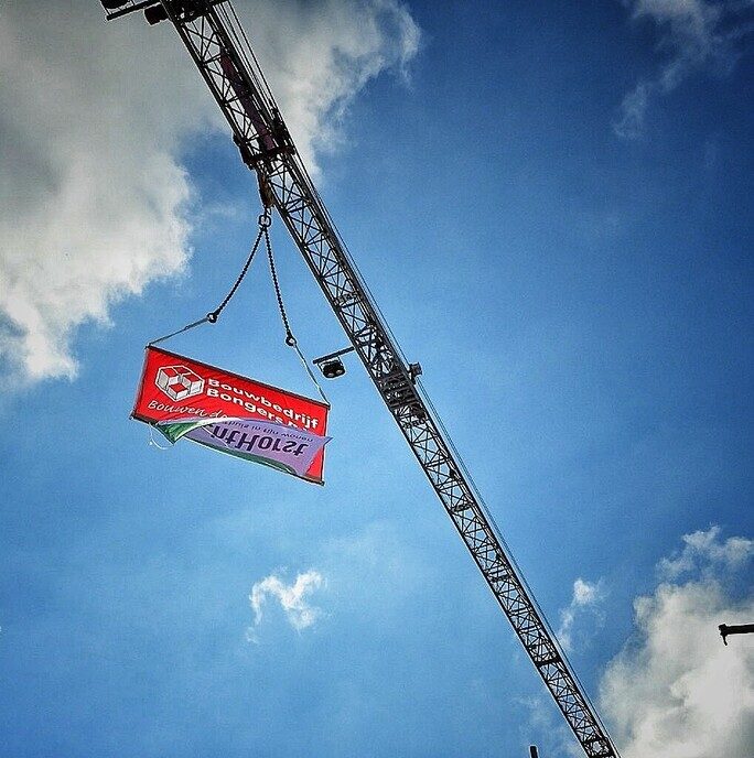 Hoogste punt voor nieuwe appartementen - Foto: Femmie Smink