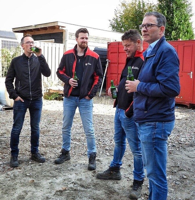 Hoogste punt voor nieuwe appartementen - Foto: Femmie Smink