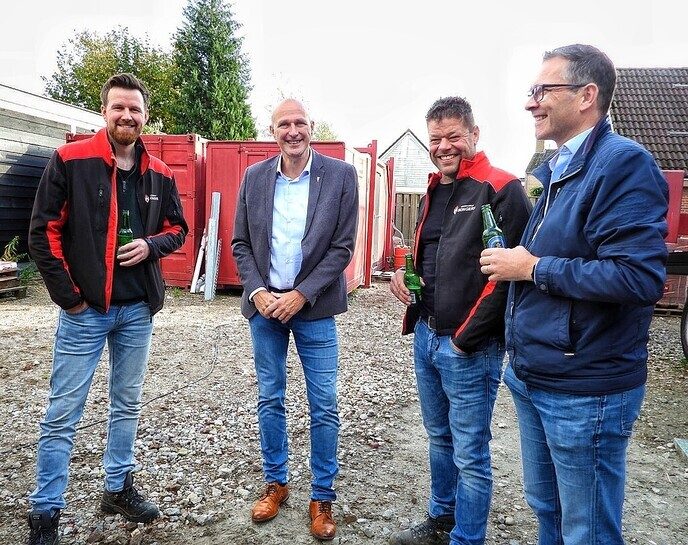 Hoogste punt voor nieuwe appartementen - Foto: Femmie Smink