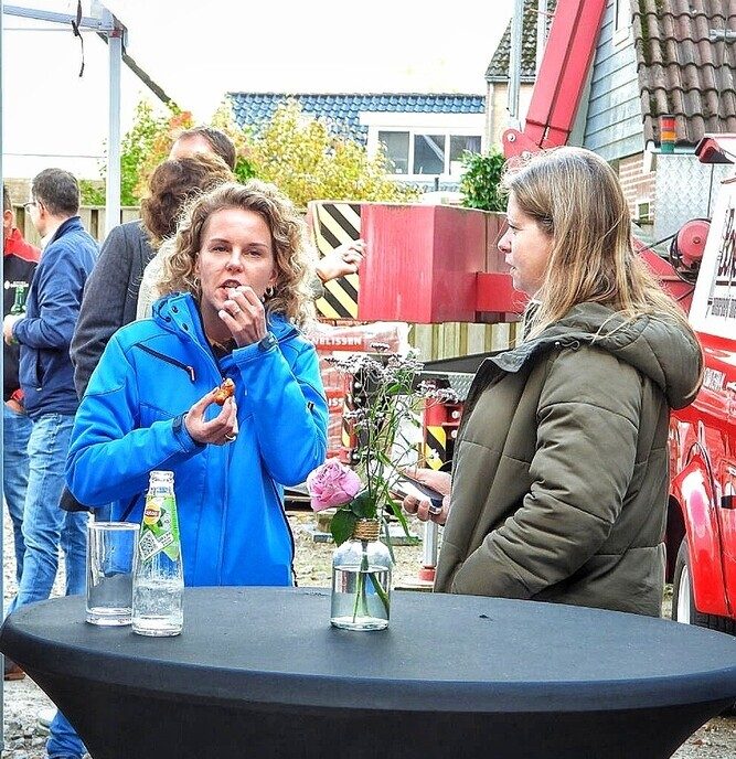Hoogste punt voor nieuwe appartementen - Foto: Femmie Smink