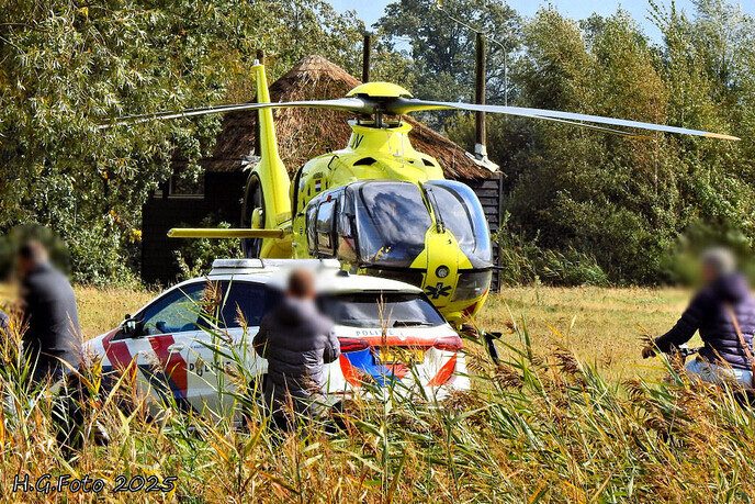 Lifeliner 4 landt op Bellingeweer