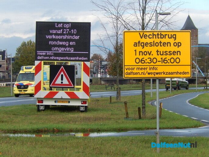 Let op zaterdag 1 november: ernstige verkeershinder - Foto: Willy