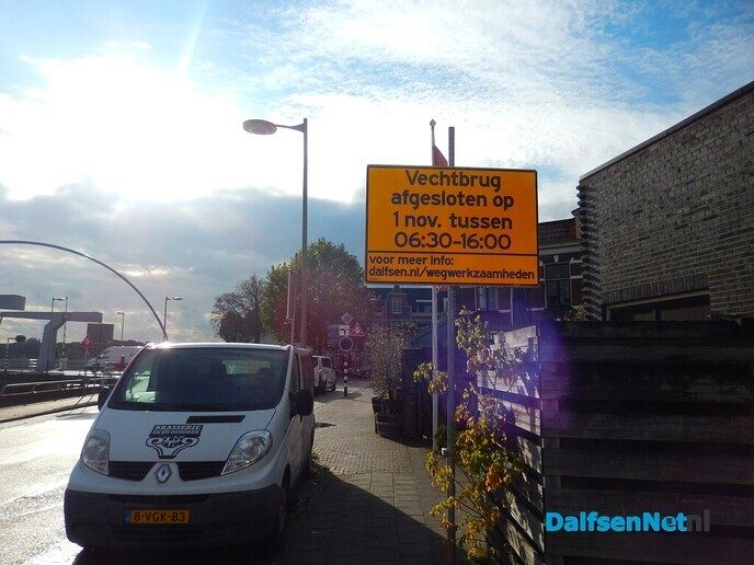 Let op zaterdag 1 november: ernstige verkeershinder - Foto: Willy