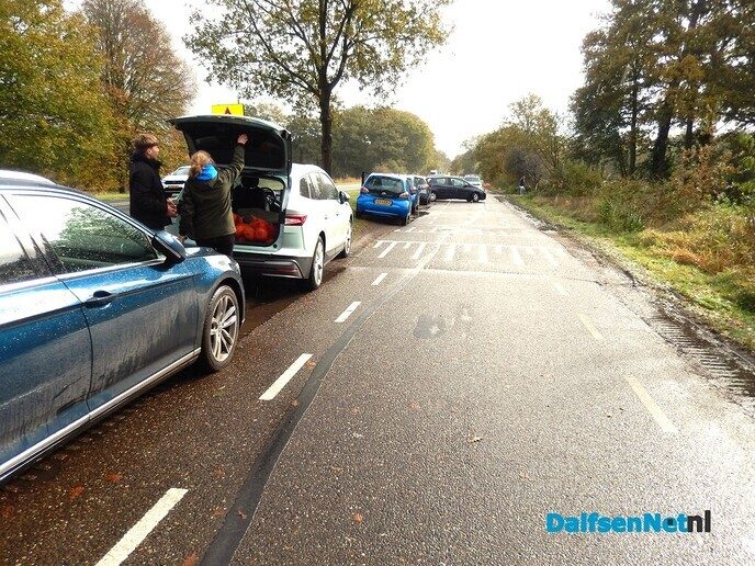 Wat een mooie actie van het bedrijf van Jan Overesch - Foto: Willy