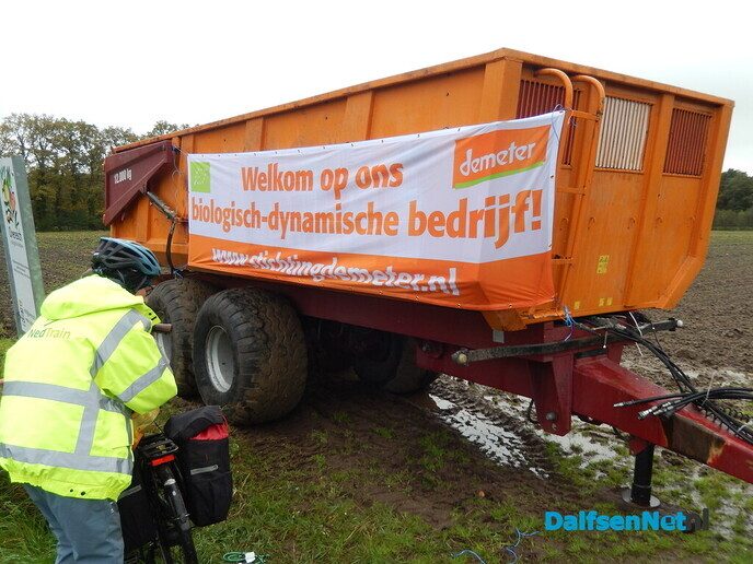 Wat een mooie actie van het bedrijf van Jan Overesch - Foto: Willy