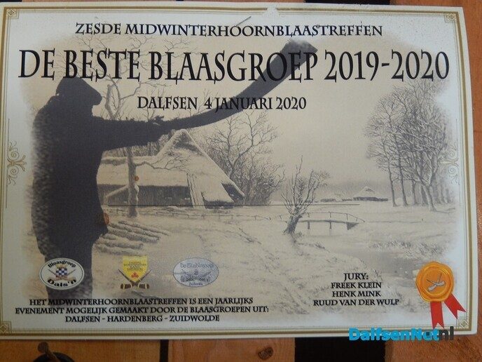 Veel belangstelling voor open middag workshop midwinterhoorn - Foto: Willy