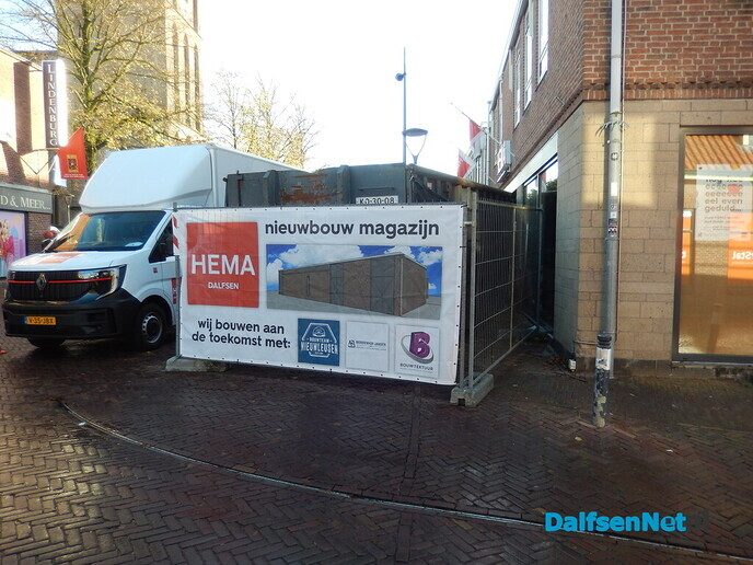Ja echt een nieuwe Hema, bijna! - Foto: Willy