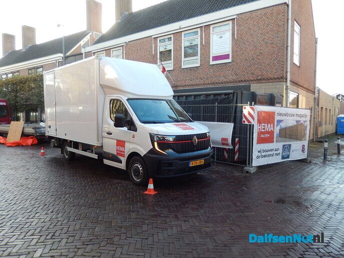 Ja echt een nieuwe Hema, bijna! - Foto: Willy
