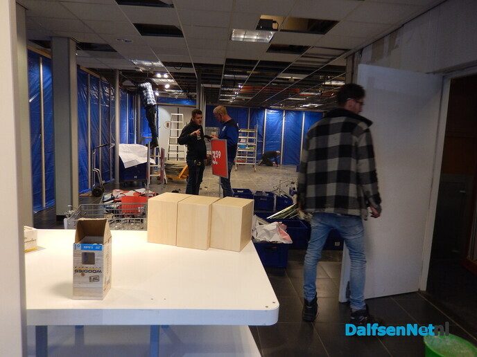 Ja echt een nieuwe Hema, bijna! - Foto: Willy