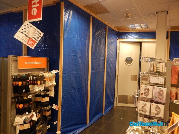 Ja echt een nieuwe Hema, bijna! - Foto: Willy