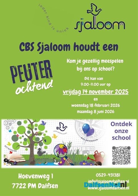 Peuterochtend Sjaloom 14 november - Foto: Ingezonden foto