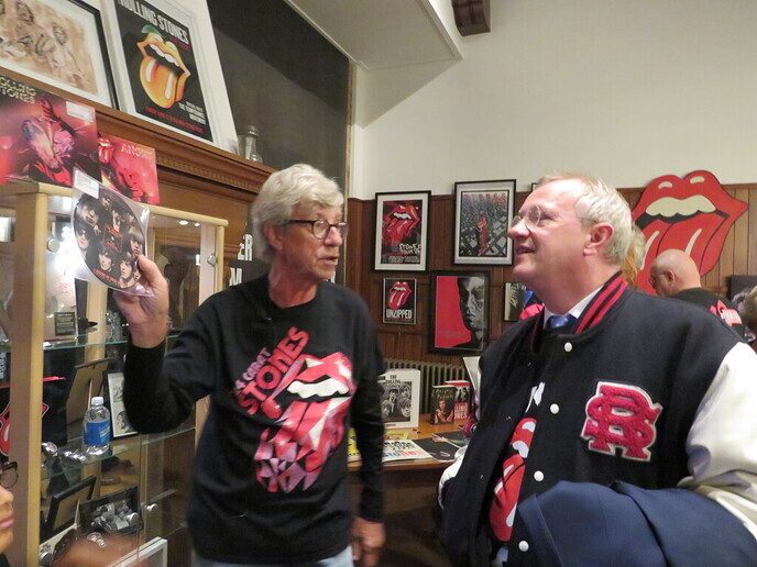 Burgemeester geeft rockend startsein voor expositie Rolling Stones - Foto: Ingezonden foto