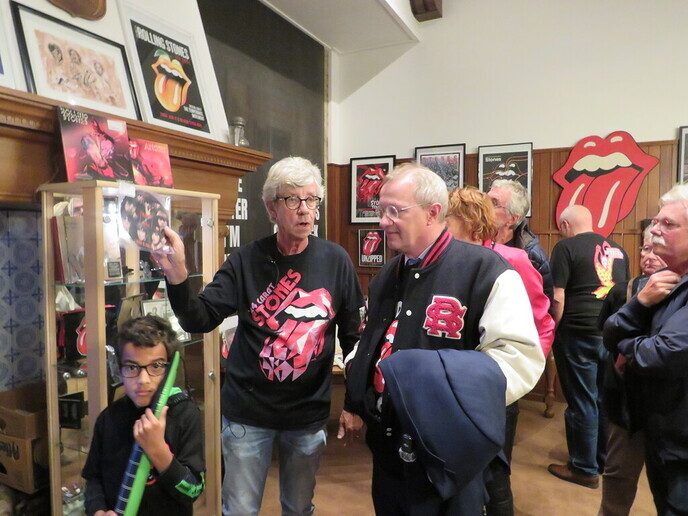 Burgemeester geeft rockend startsein voor expositie Rolling Stones - Foto: Ingezonden foto