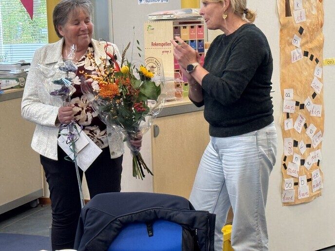 Jubileum op de Polhaar: Diny Wesselink 25 jaar in dienst - Foto: Ingezonden foto