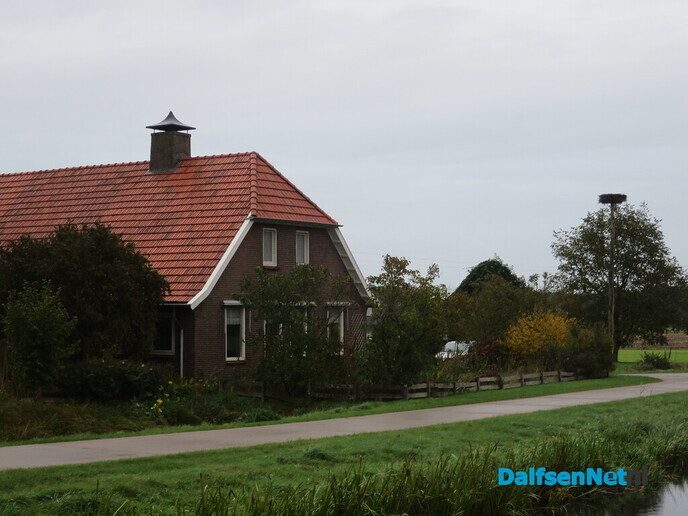 Het is nog donker in Hoonhorst, ik ga toch wandelen - Foto: Wim