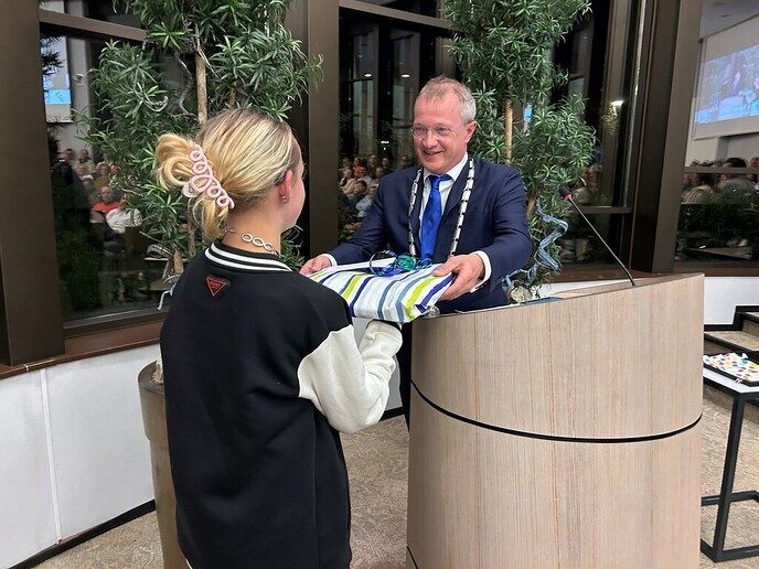 Kinderburgemeester geïnstalleerd - Foto: Gemeente Dalfsen