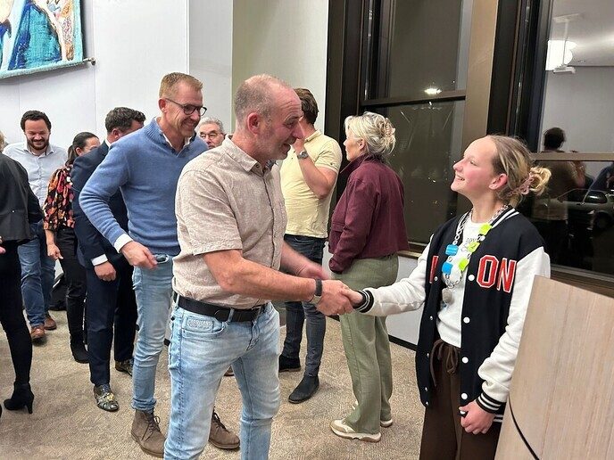 Kinderburgemeester geïnstalleerd - Foto: Gemeente Dalfsen