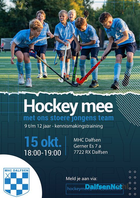 Kennismakingstraining hockey - Foto: Ingezonden foto