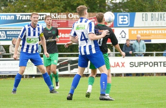 Ondanks ruime nederlaag perspectief voor USV - Foto: Ingezonden foto