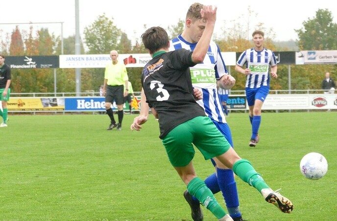 Ondanks ruime nederlaag perspectief voor USV - Foto: Ingezonden foto