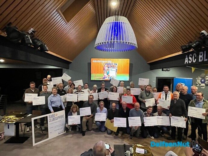 RaboClub Support cheques uitreiking Hoonhorst en Dalfsen - Foto: Ingezonden foto