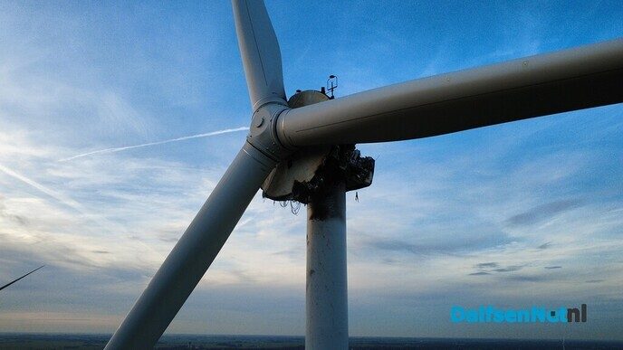 Nog meer beelden van de windturbine - Foto: Ingezonden foto