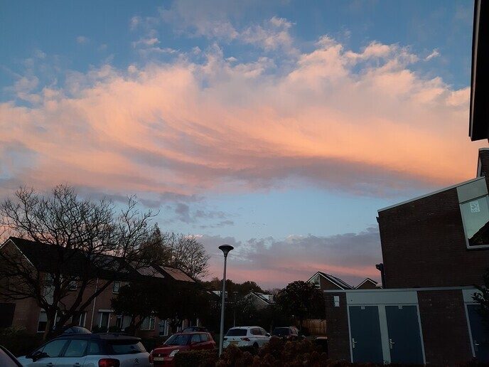 Mooie wolk boven Dalfsen - Foto: Ingezonden foto