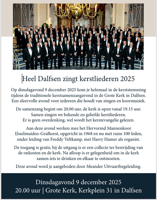 Heel Holland bakt en heel Dalfsen zingt