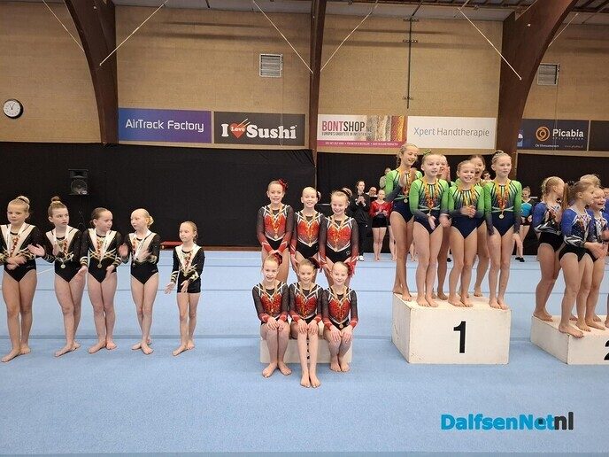 Gouden seizoen start voor gym vereniging Nieuwleusen - Foto: Ingezonden foto
