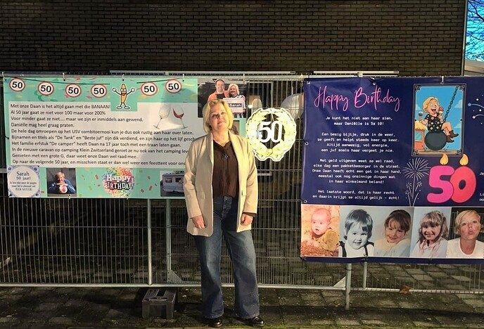 Danielle 50 jaar - Foto: Ingezonden foto