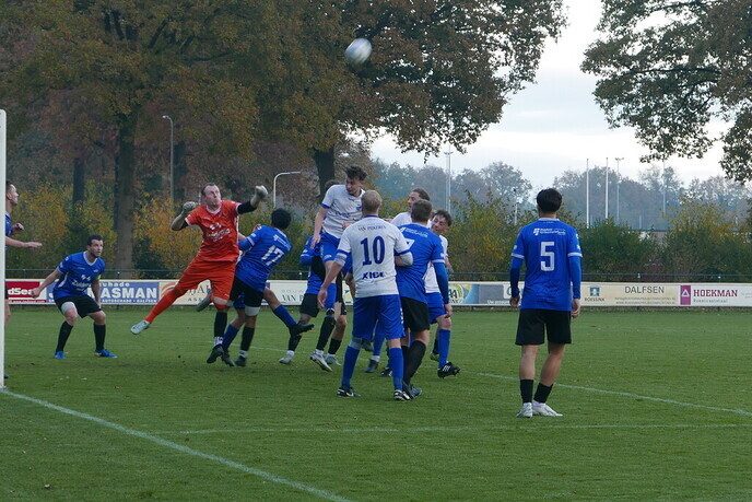 ASC’62 komt net iets te kort tegen Hoogeveen - Foto: Ingezonden foto
