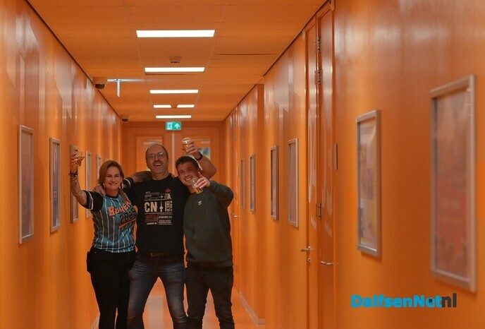 Bökkers, Bie Wean = Metmaken’! in de Trefkoele+ - Foto: Johan Bokma