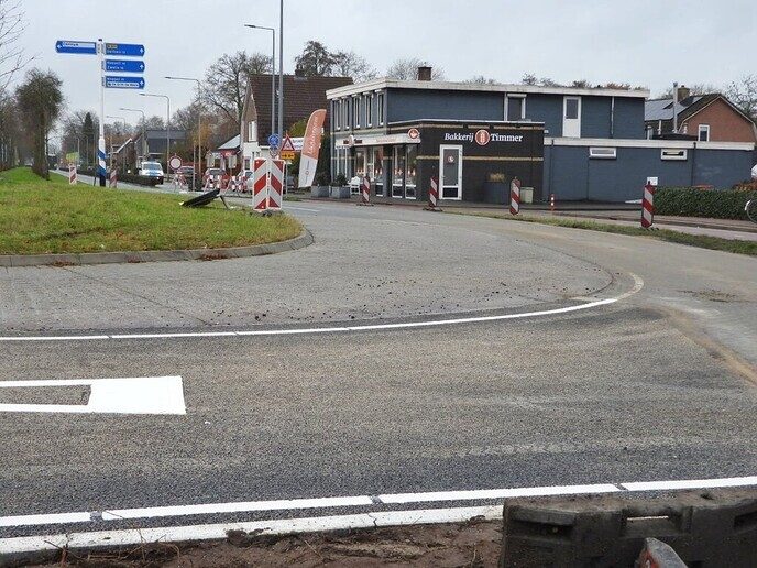 Werkzaamheden aan de Den Hulst zijn al klaar - Foto: Femmie Smink