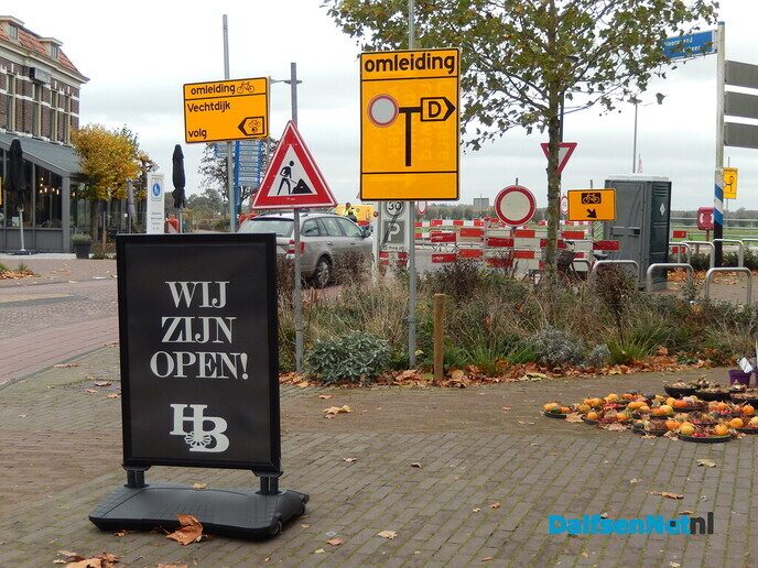 Werk aan de rondweg - Foto: Willy