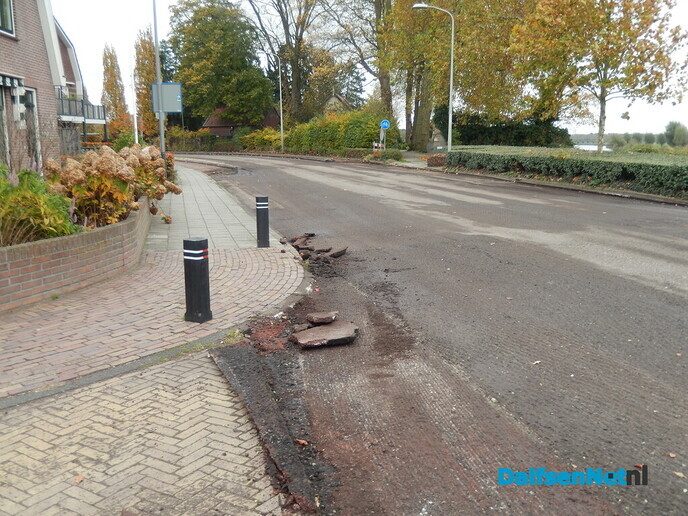 Werk aan de rondweg - Foto: Willy