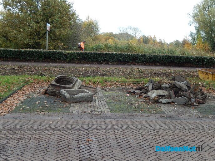 Werk aan de rondweg - Foto: Willy
