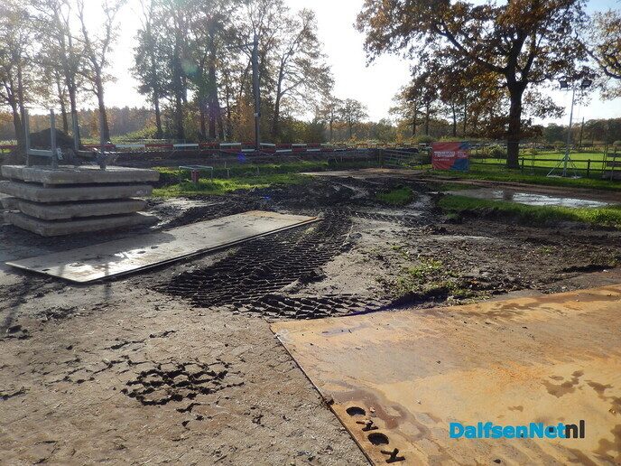 Komend weekend moet het echt gebeuren: 40 man aan het werk - Foto: Willy