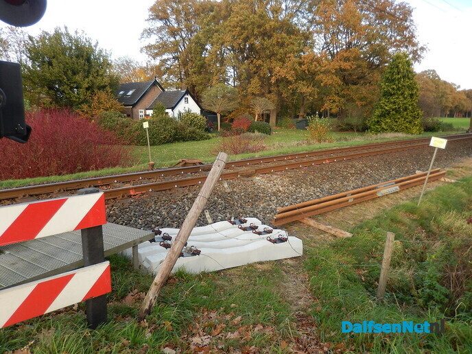 Werk aan het spoor - Foto: Willy