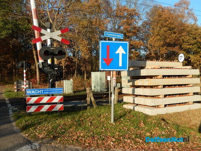 En dan nu het werk aan het spoor dit weekeind - Foto: Willy