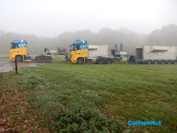 De dag: spectaculaire spoorwerkzaamheden 1 (bij Uitslag) - Foto: Willy