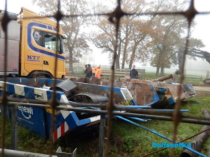 De dag: spectaculaire spoorwerkzaamheden 2 (bij Kempers) - Foto: Willy