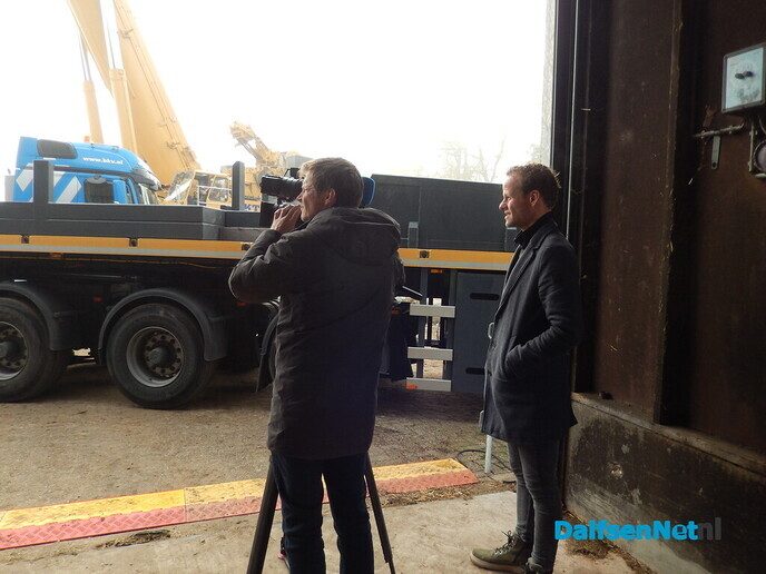 De dag: spectaculaire spoorwerkzaamheden 2 (bij Kempers) - Foto: Willy