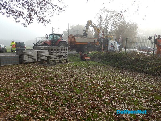 De dag: spectaculaire spoorwerkzaamheden 3 (bij het station) - Foto: Willy