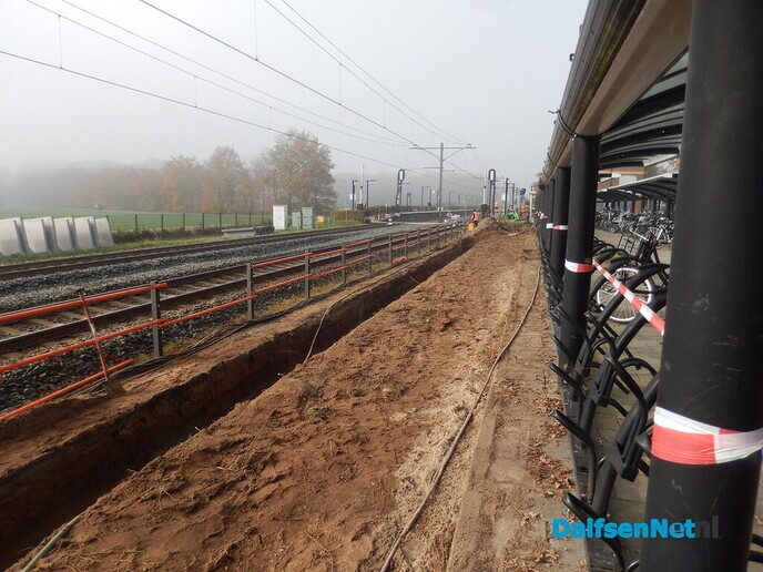 De dag: spectaculaire spoorwerkzaamheden 3 (bij het station) - Foto: Willy