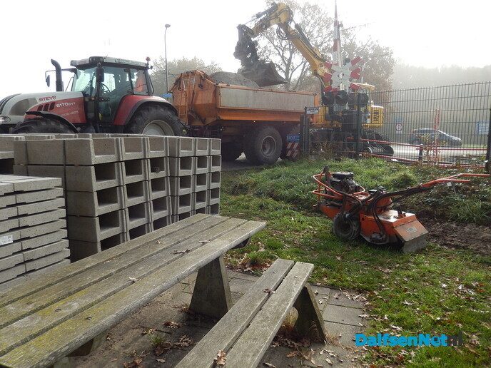 De dag: spectaculaire spoorwerkzaamheden 3 (bij het station) - Foto: Willy