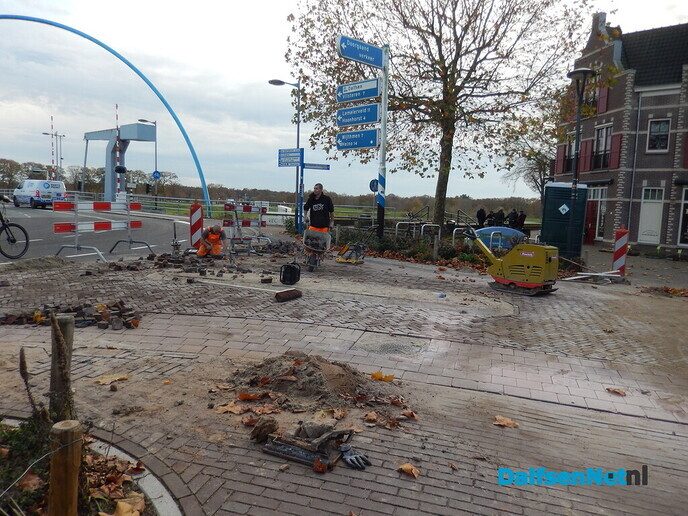Die grappige stratenmaker was er vandaag ook weer - Foto: Willy