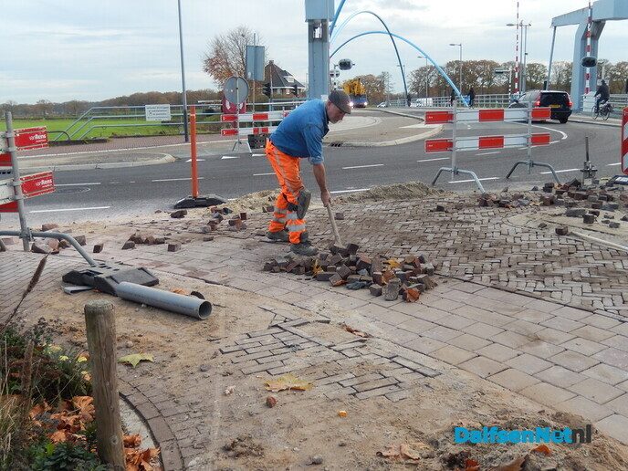 Die grappige stratenmaker was er vandaag ook weer - Foto: Willy